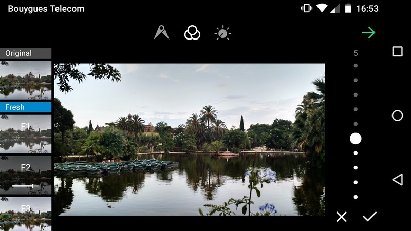 Appliquer un filtre de retouche sur les photos