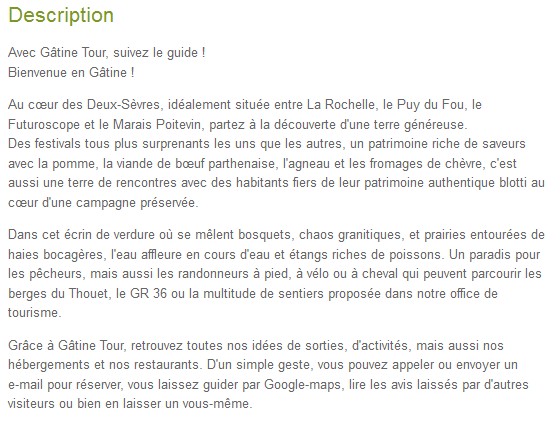 description-gatine L'application Gatine Tour