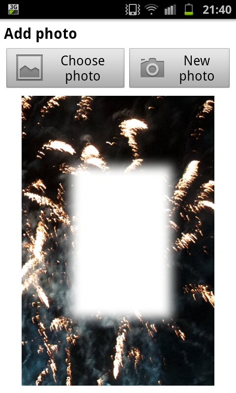 carte avec photo carte avec photo