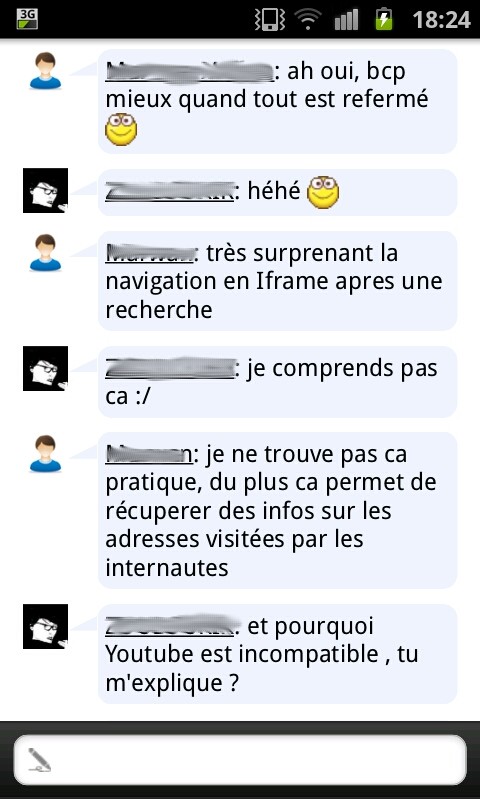chat sur volunia Volunia permet de chater directement