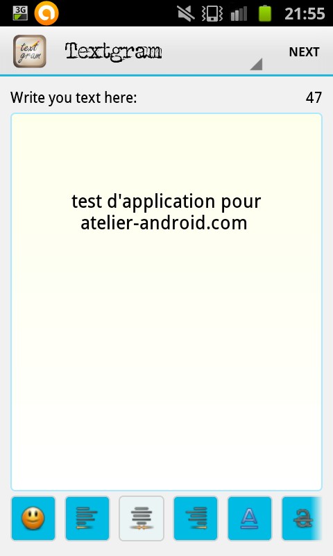 rédaction de texte rédaction de texte avec Textgram