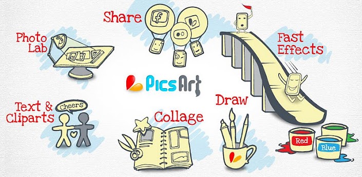 des effets pour les photos Application PicsArt pour android