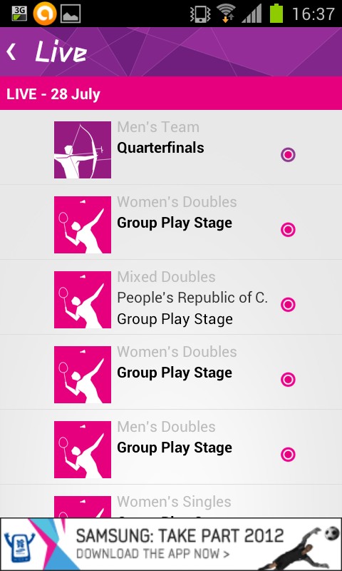 infos en direct Le live des JO 2012