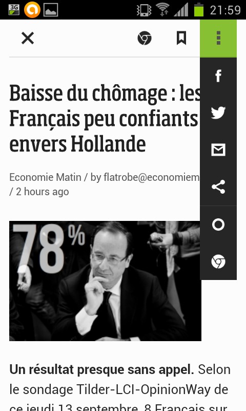lecture d'un article lecture d'un article via feedly