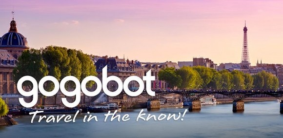 Application android de Gogobot, site de voyages