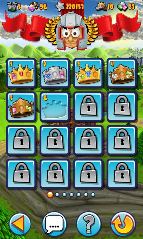 Progression dans catapult king les niveaux de catapult king sur android