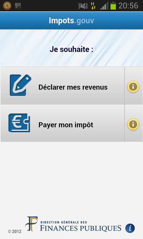 choix de l'impôt choisir entre déclaration et paiement d'impôts
