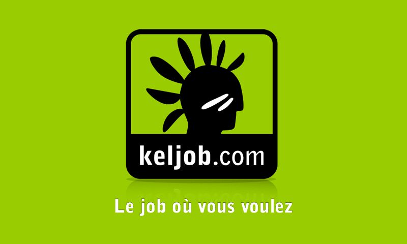 Application Keljob pour la recherche d'emploi sur mobile