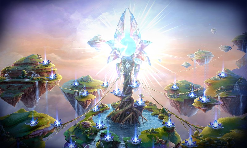 Le monde de God of Light