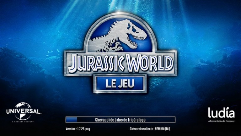 Jeu Jurassic World sur android