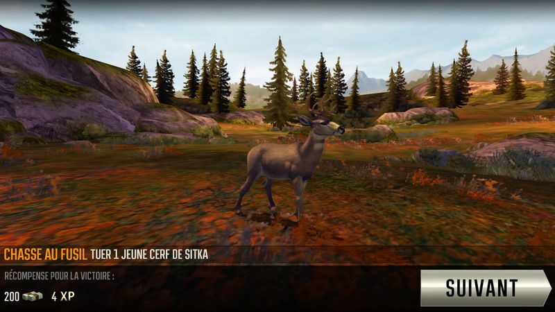 Une chasse dans Deer Hunter 2017