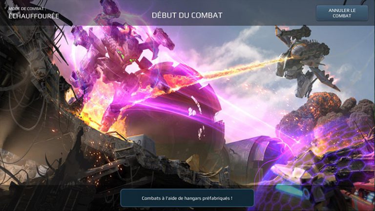 War robots jeu gratuit sur android