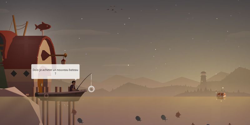 jeu de pêche sur android